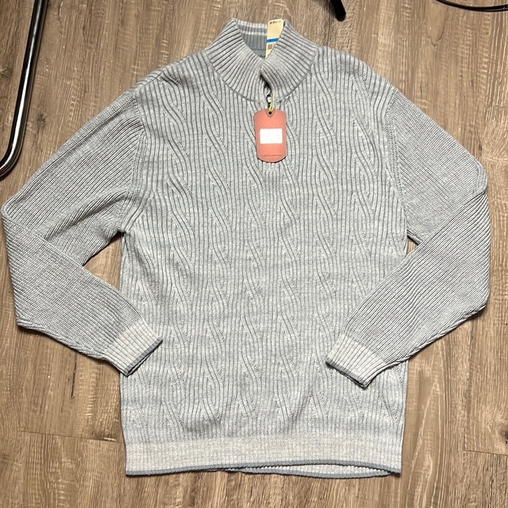 Tommy Bahama New Kingsley Cable Half Zip Pullover (Xl)
